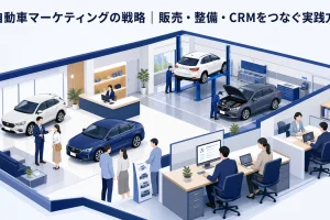 自動車マーケティングの戦略|販売・整備・CRMをつなぐ実践方法