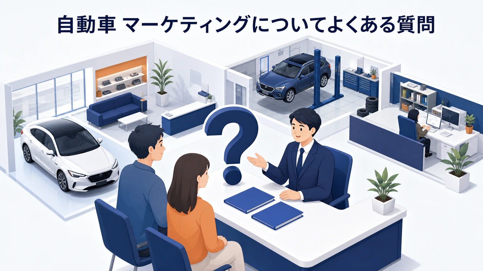 自動車 マーケティングに自動車業界向けライバルマーケティング広告を組み合わせる
