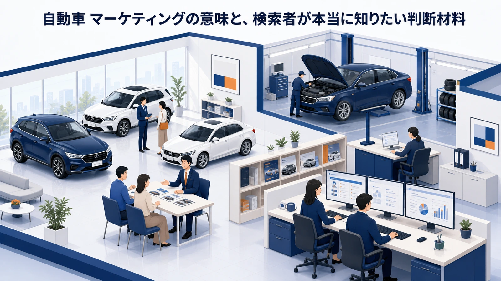 【結論】自動車 マーケティングは対象者・判断材料・次の行動を先に決める