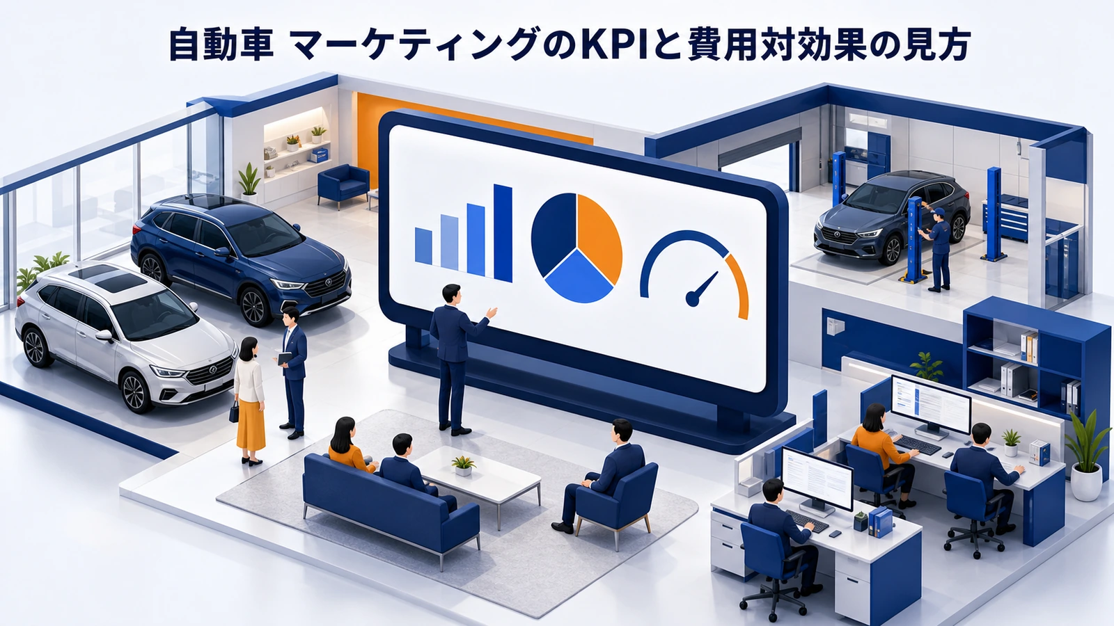 自動車 マーケティングのページ・相談・追客を一つの導線にする