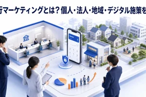 銀行マーケティングとは?個人・法人・地域・デジタル施策を解説