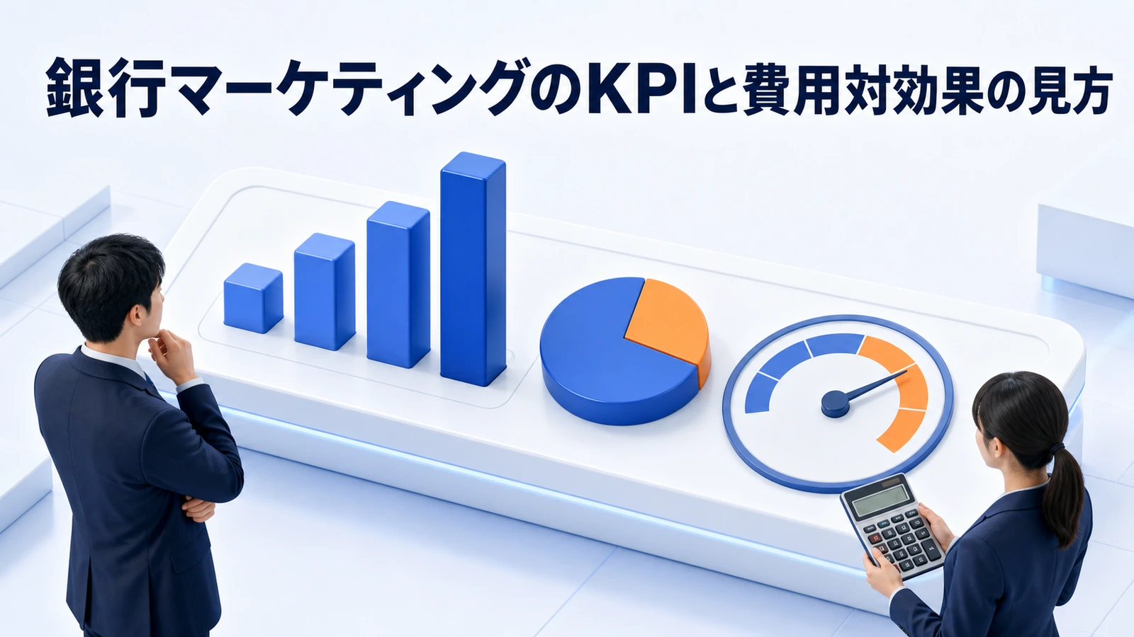 銀行マーケティングのKPIと費用対効果の見方