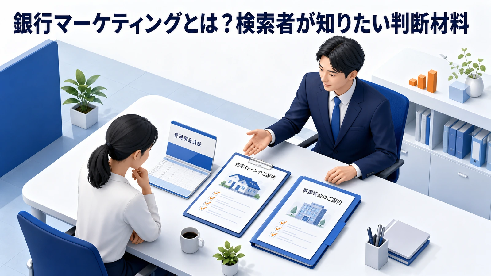 銀行マーケティングとは？検索者が知りたい判断材料