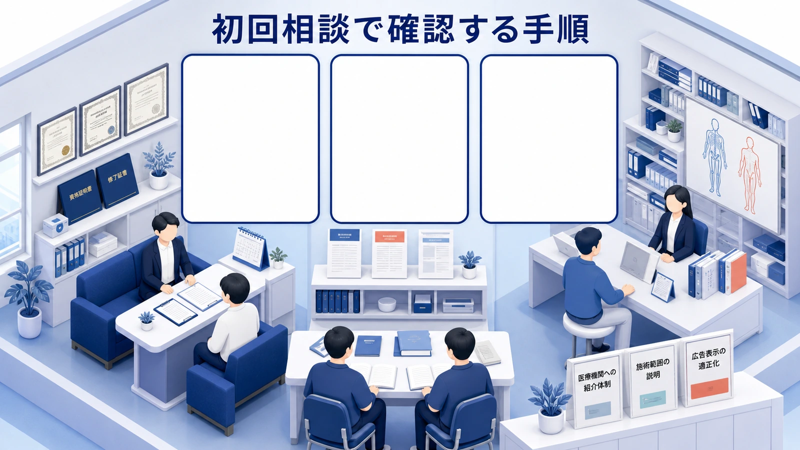 初回相談で確認する手順