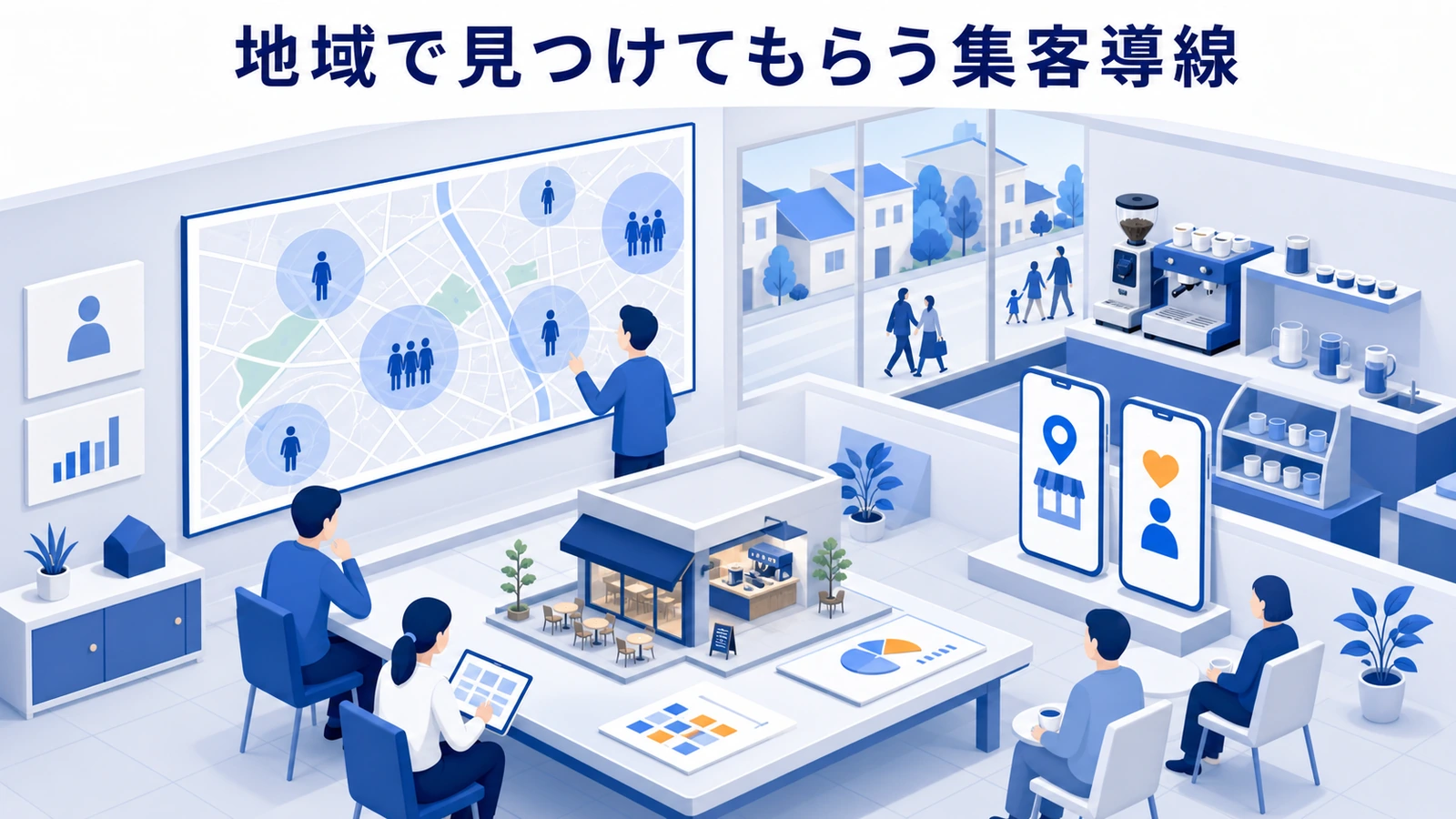 地域で見つけてもらう集客導線