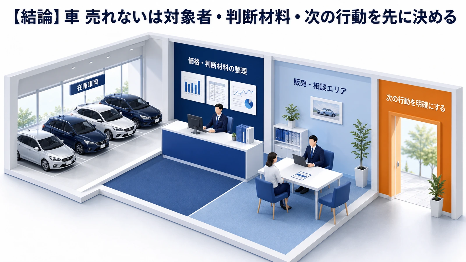 【結論】車 売れないは対象者・判断材料・次の行動を先に決める