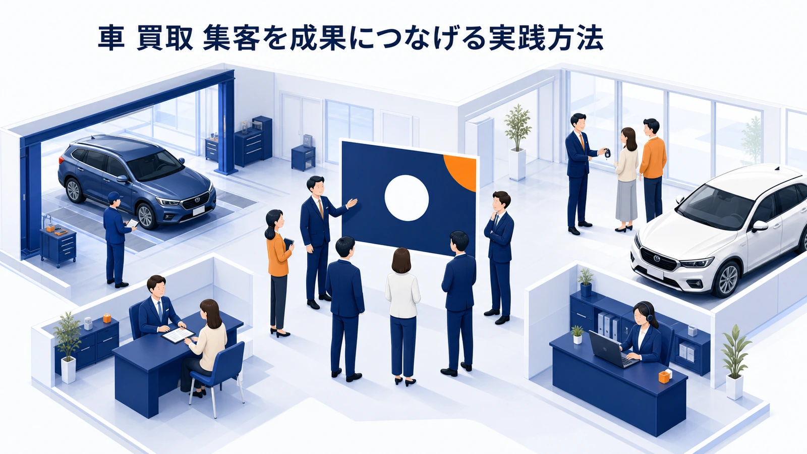 車 買取 集客を成果につなげる実践方法
