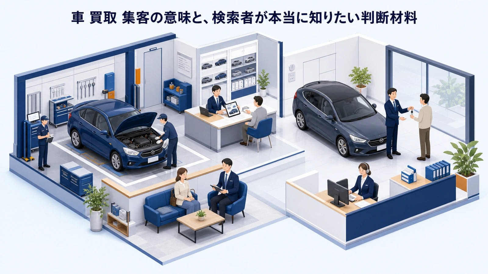 車 買取 集客の意味と、検索者が本当に知りたい判断材料