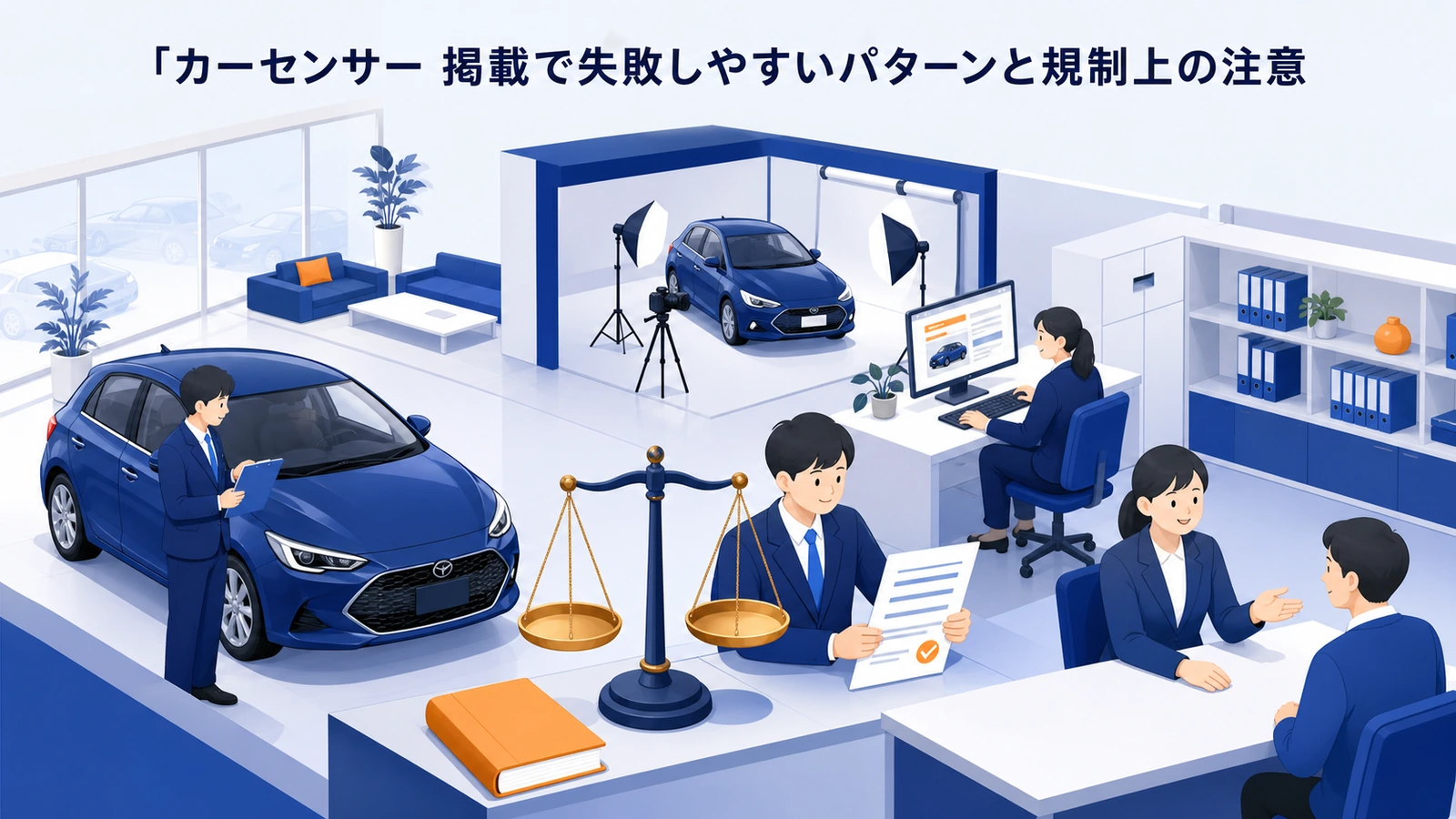 カーセンサー 掲載で失敗しやすいパターンと規制上の注意