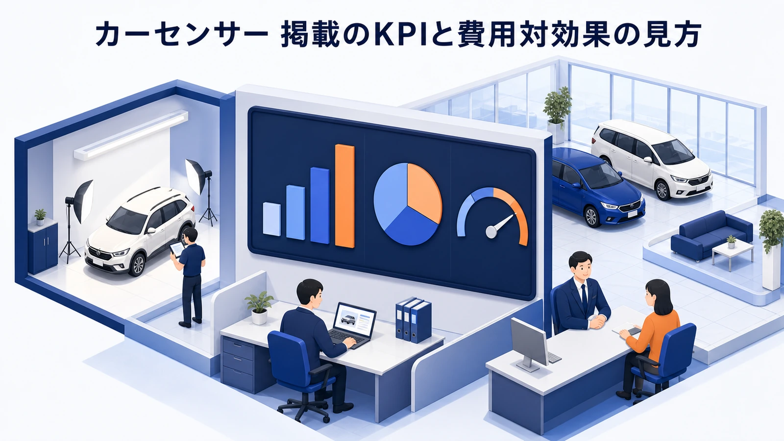 カーセンサー 掲載のKPIと費用対効果の見方