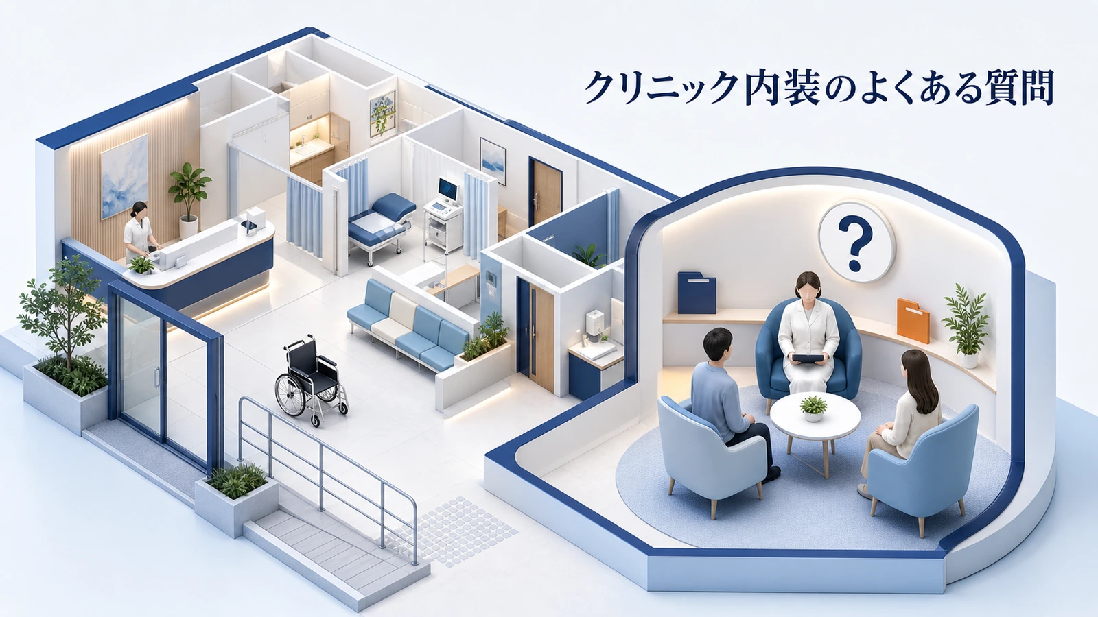 クリニック内装のよくある質問