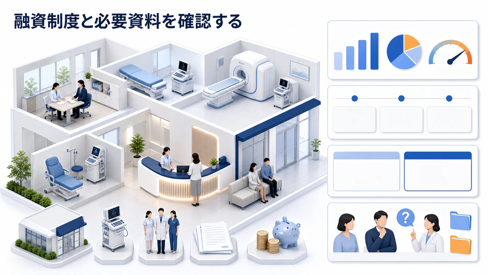 融資制度と必要資料を確認する