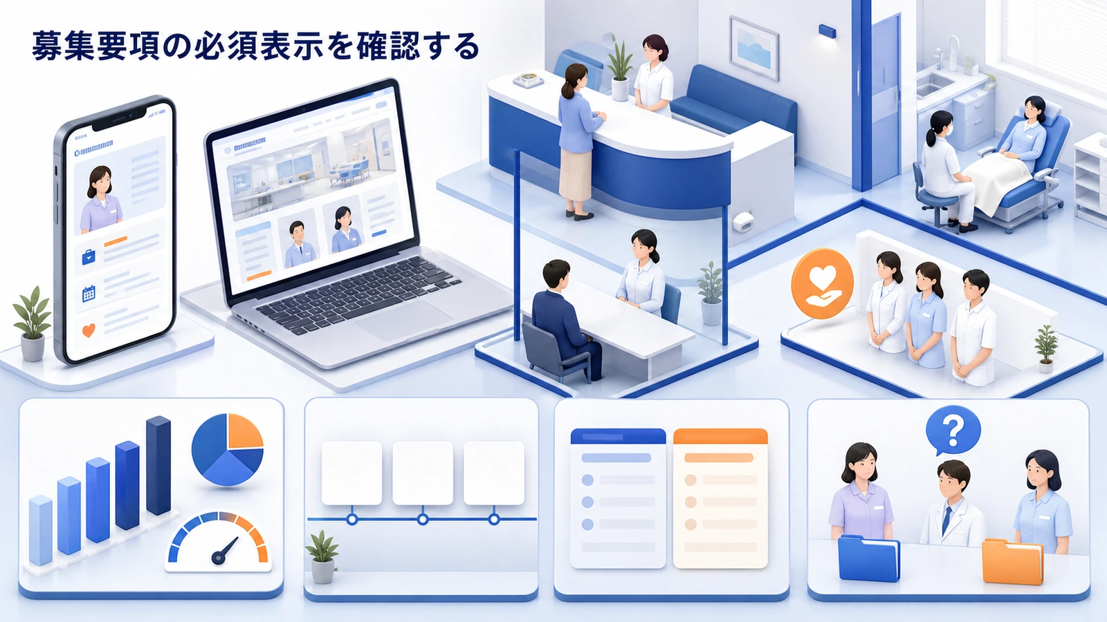 募集要項の必須表示を確認する