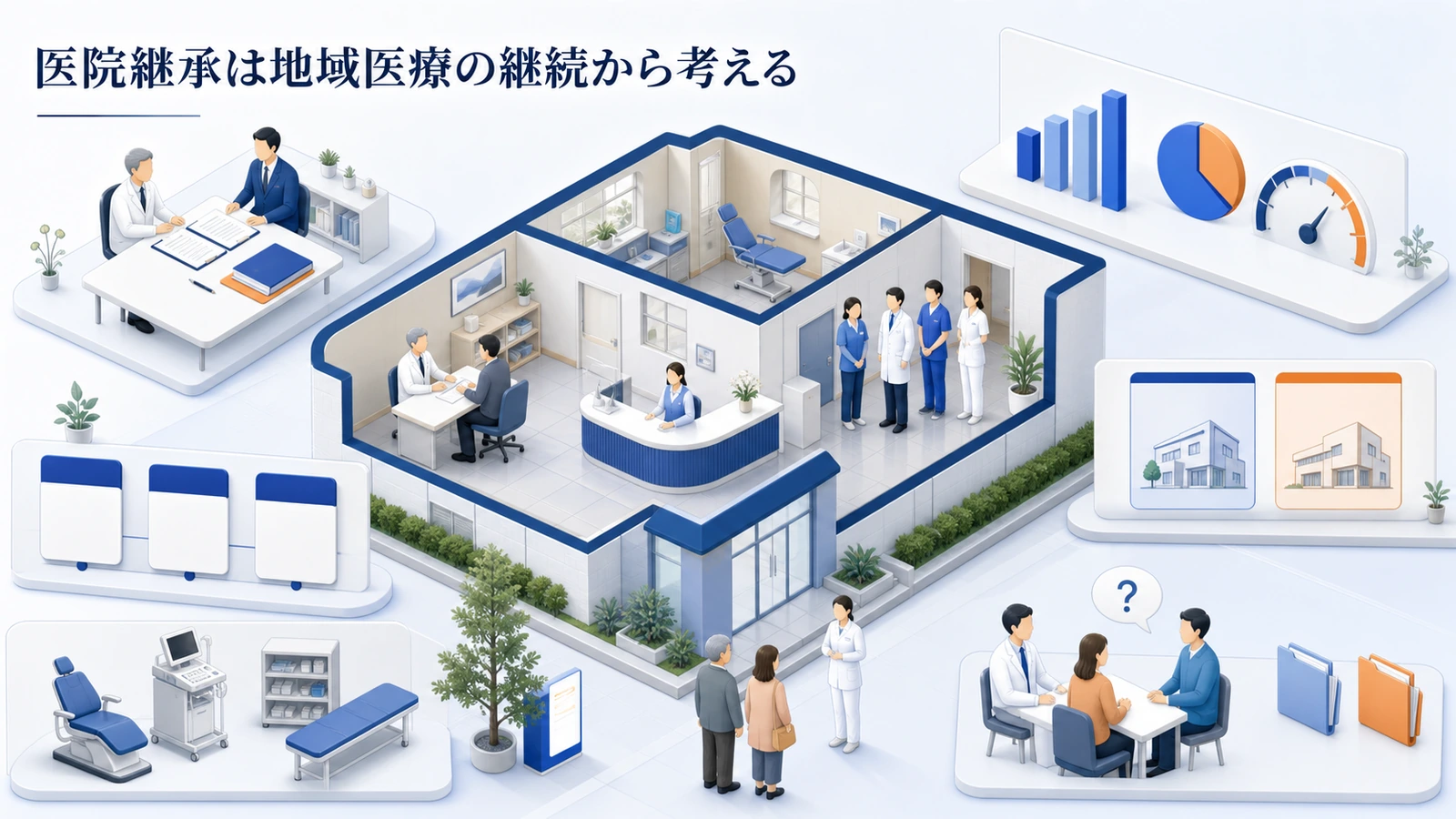 医院継承は地域医療の継続から考える