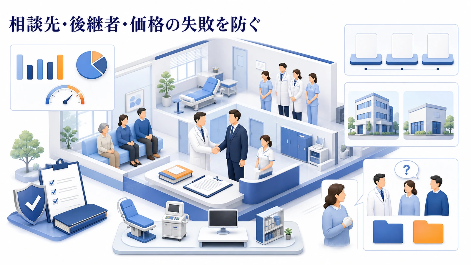 相談先・後継者・価格の失敗を防ぐ