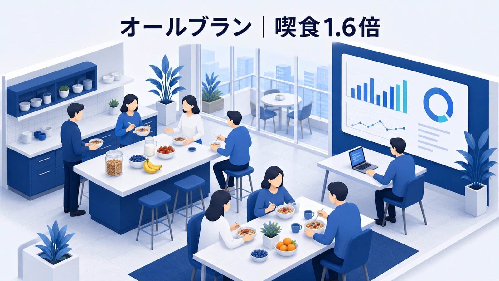 オールブラン腸活部が朝食投稿とチャレンジで喫食回数を増やしたコミュニティ事例イメージ