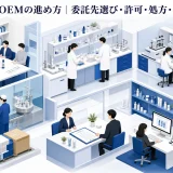 化粧品OEMの進め方｜委託先選び・許可・処方・品質・費用