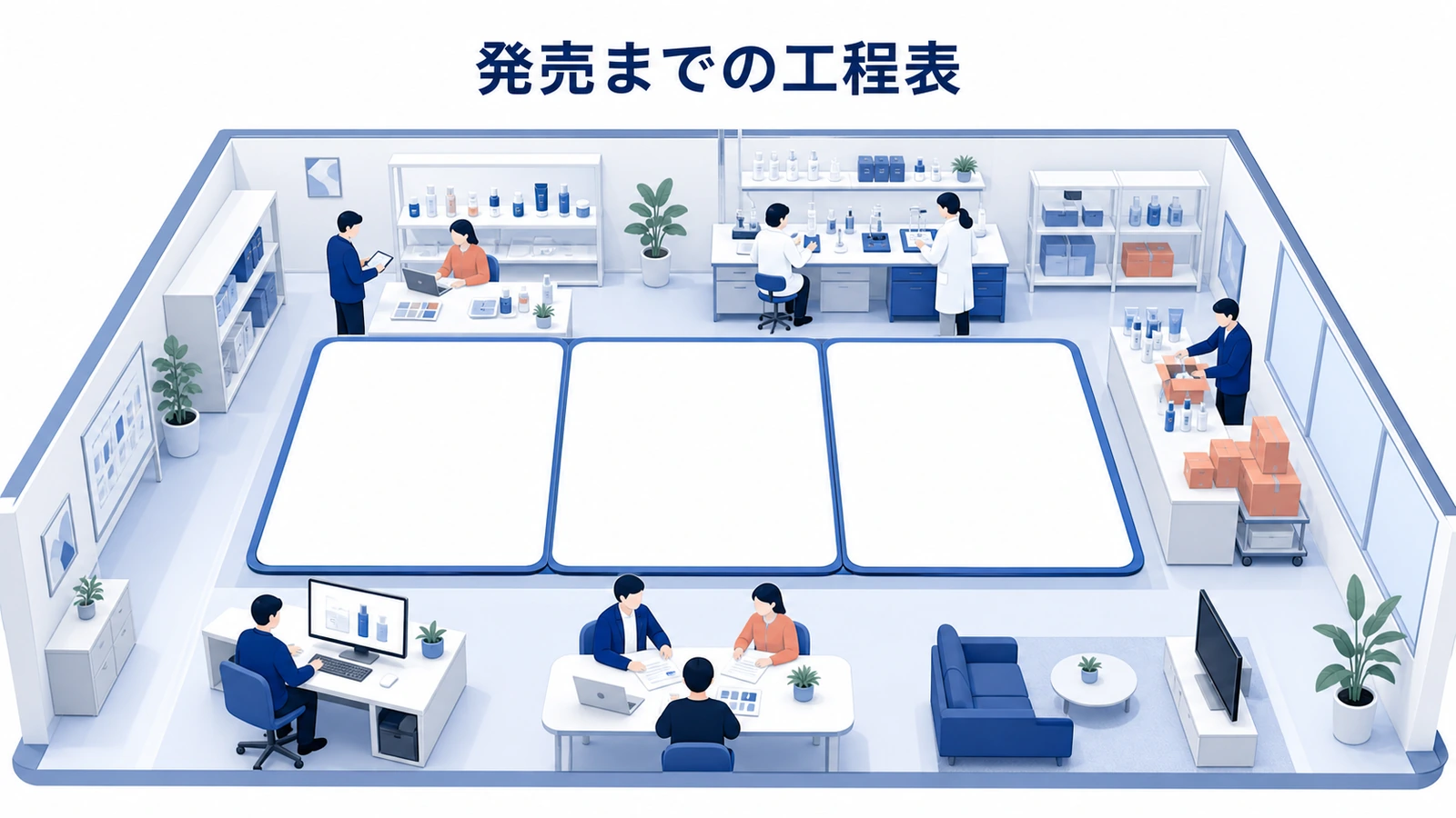 発売までの工程表