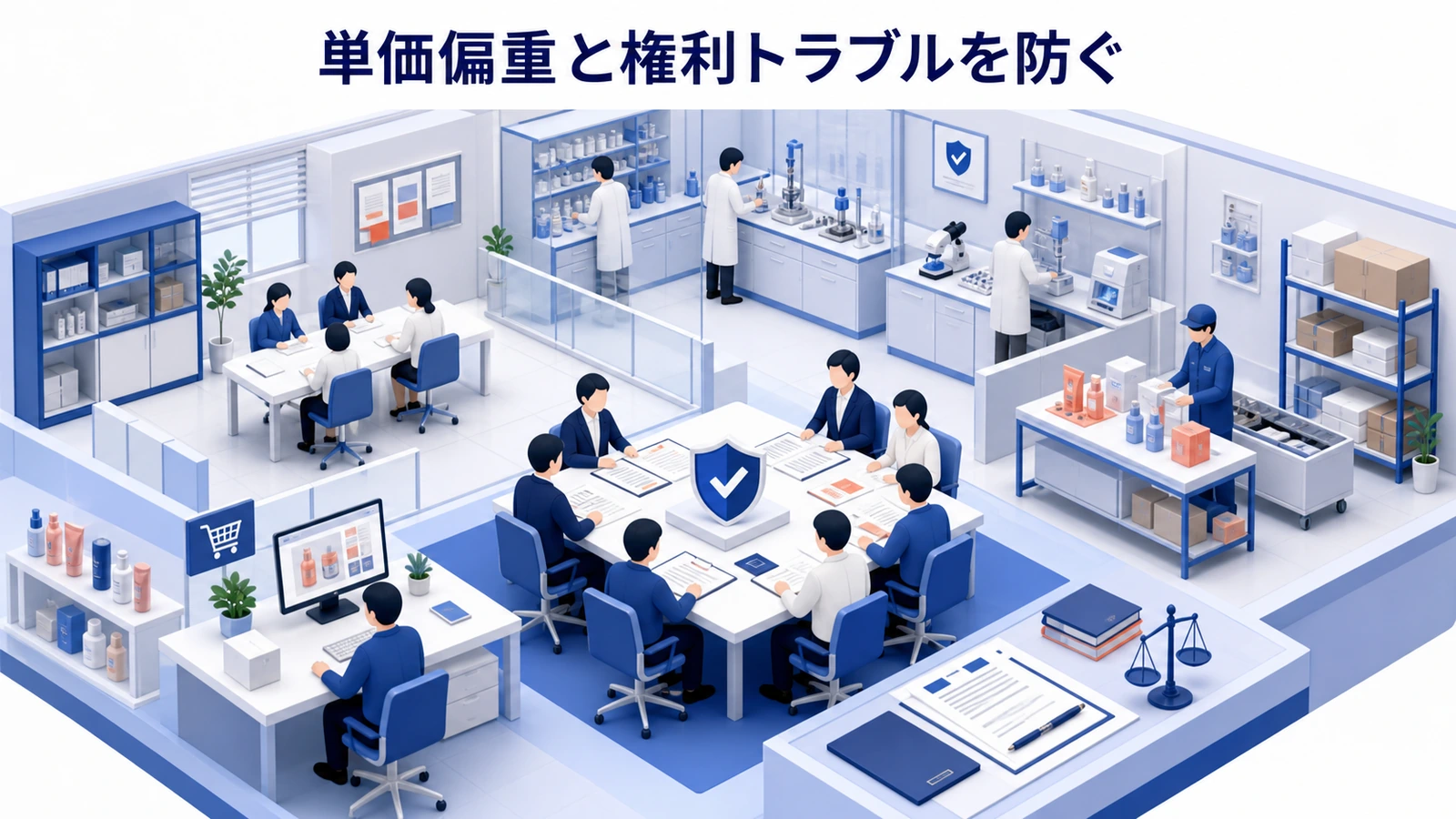 単価偏重と権利トラブルを防ぐ