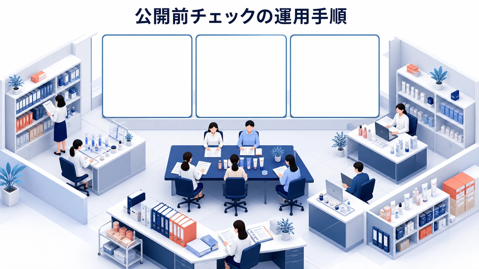 公開前チェックの運用手順