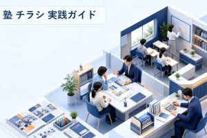 塾チラシの作り方|紙面の並び順と体験申込への導線設計