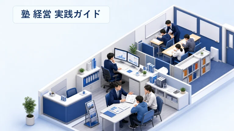 塾経営の改善方法|1校舎の損益分岐と時間割から立て直す