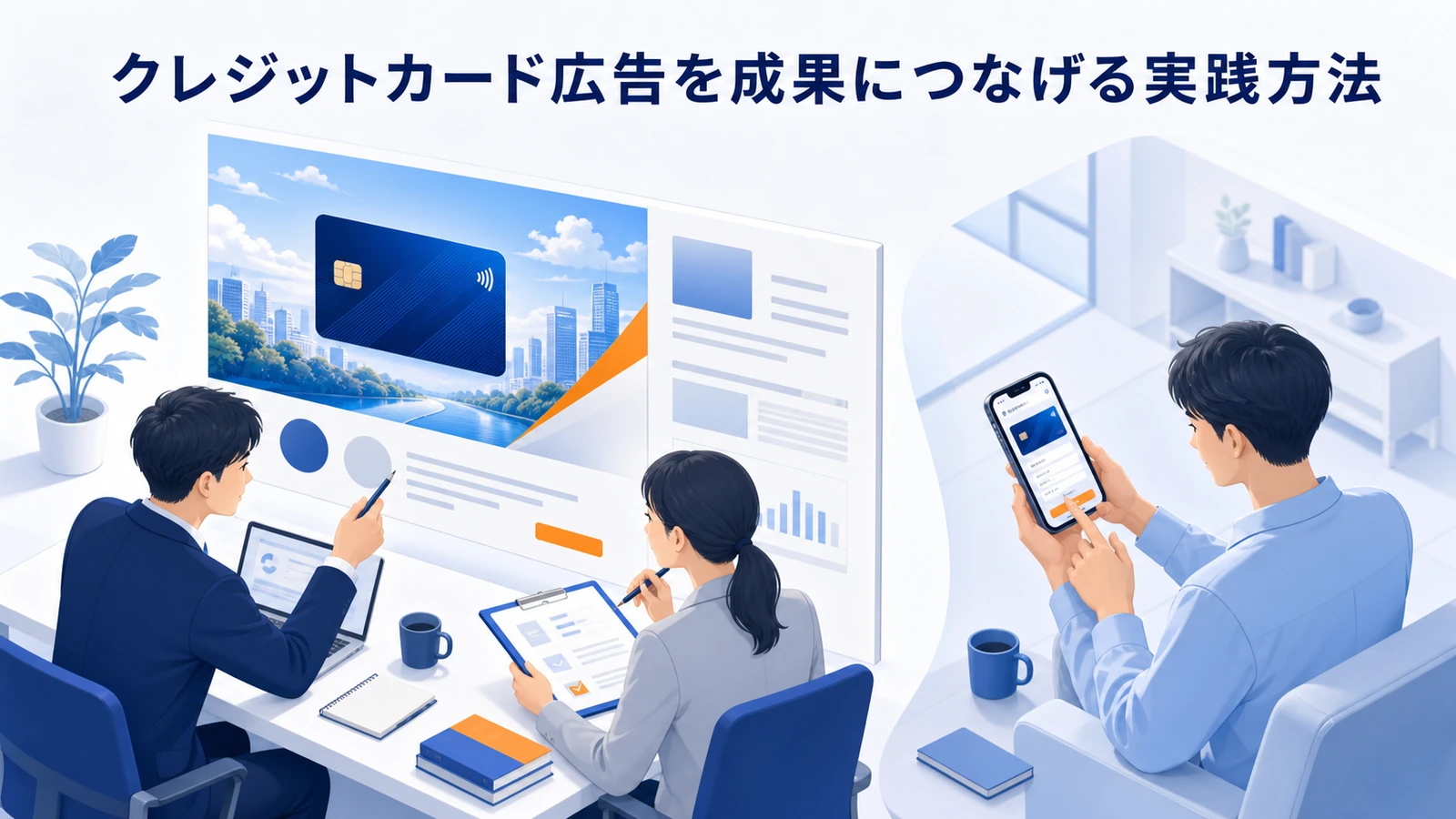 クレジットカード広告を成果につなげる実践方法
