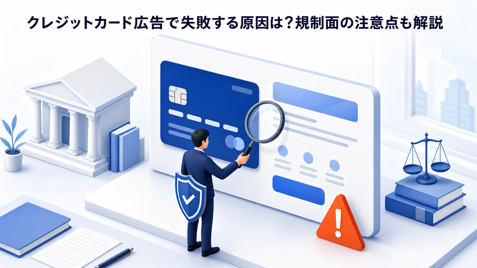 クレジットカード広告で失敗する原因は？規制面の注意点も解説