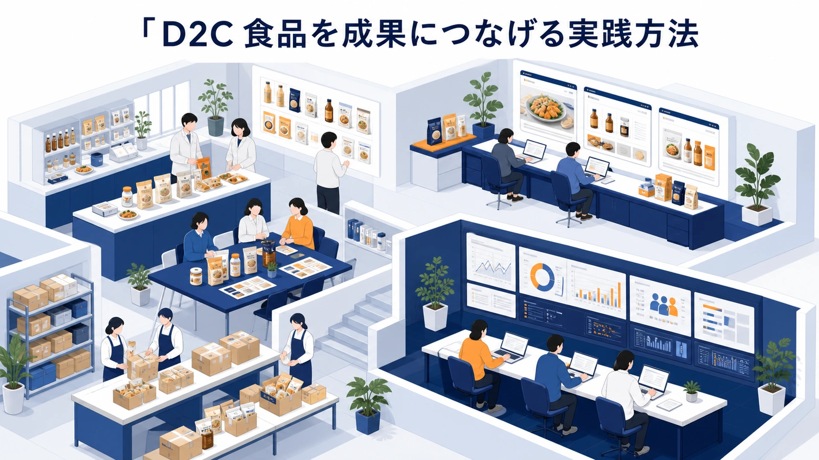 D2C 食品を成果につなげる実践方法