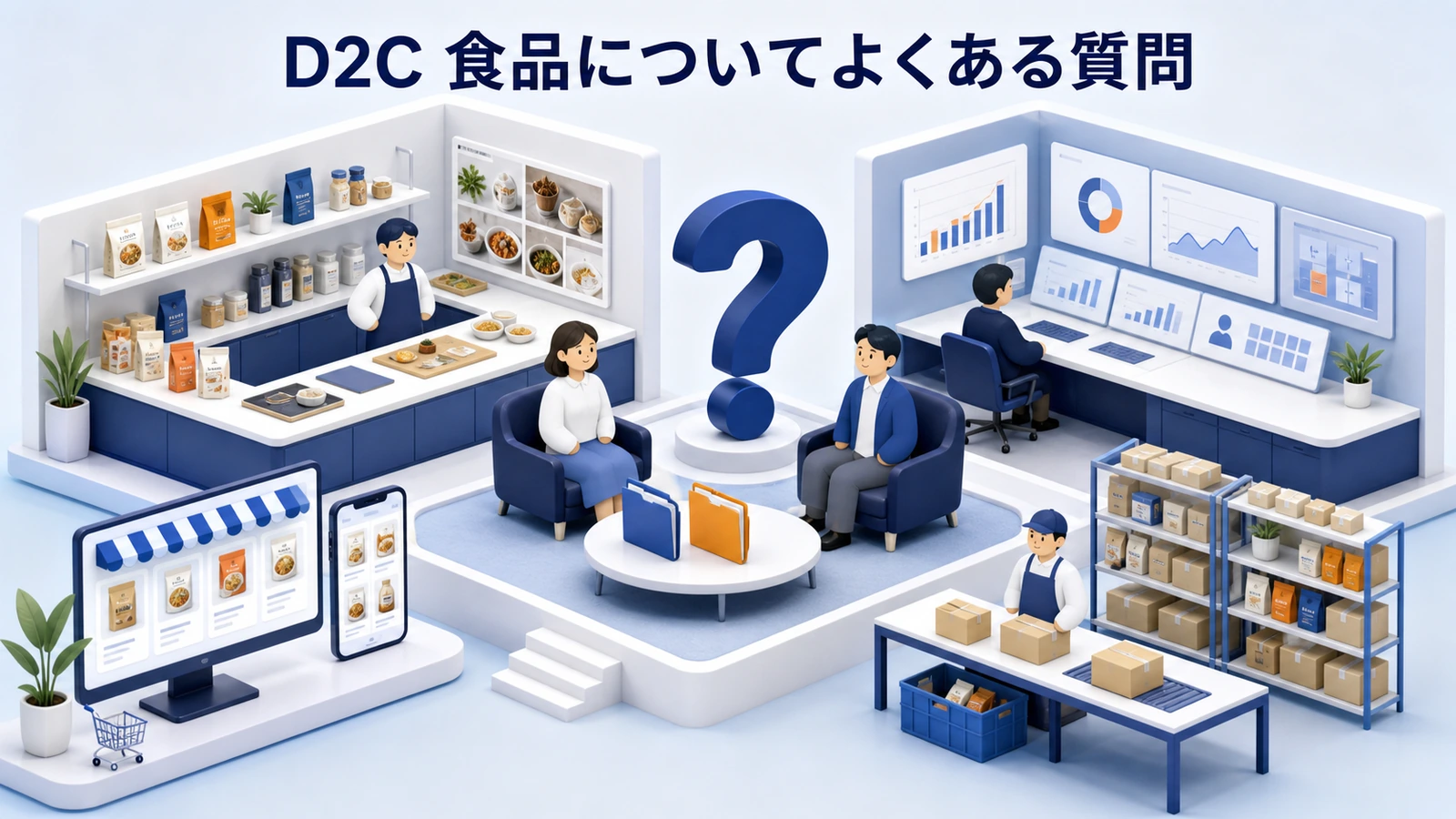 D2C 食品についてよくある質問
