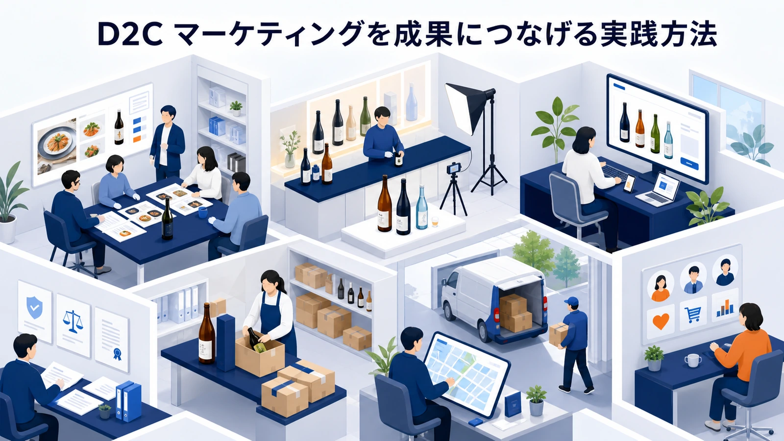 D2C マーケティングを成果につなげる実践方法