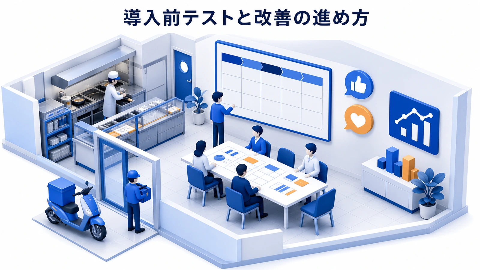 導入前テストと改善の進め方