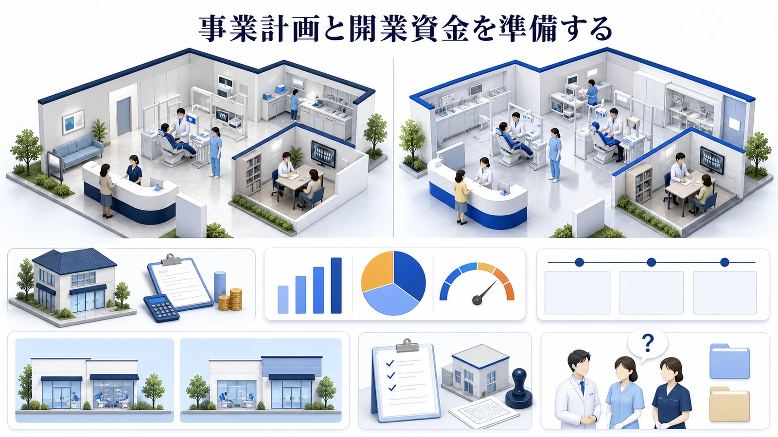 事業計画と開業資金を準備する
