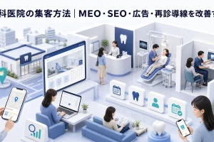 歯科医院の集客方法|MEO・SEO・広告・再診導線を改善する