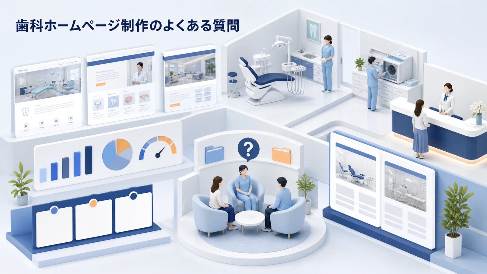 歯科ホームページ制作のよくある質問