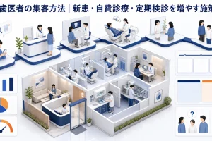 歯医者の集客方法|新患・自費診療・定期検診を増やす施策
