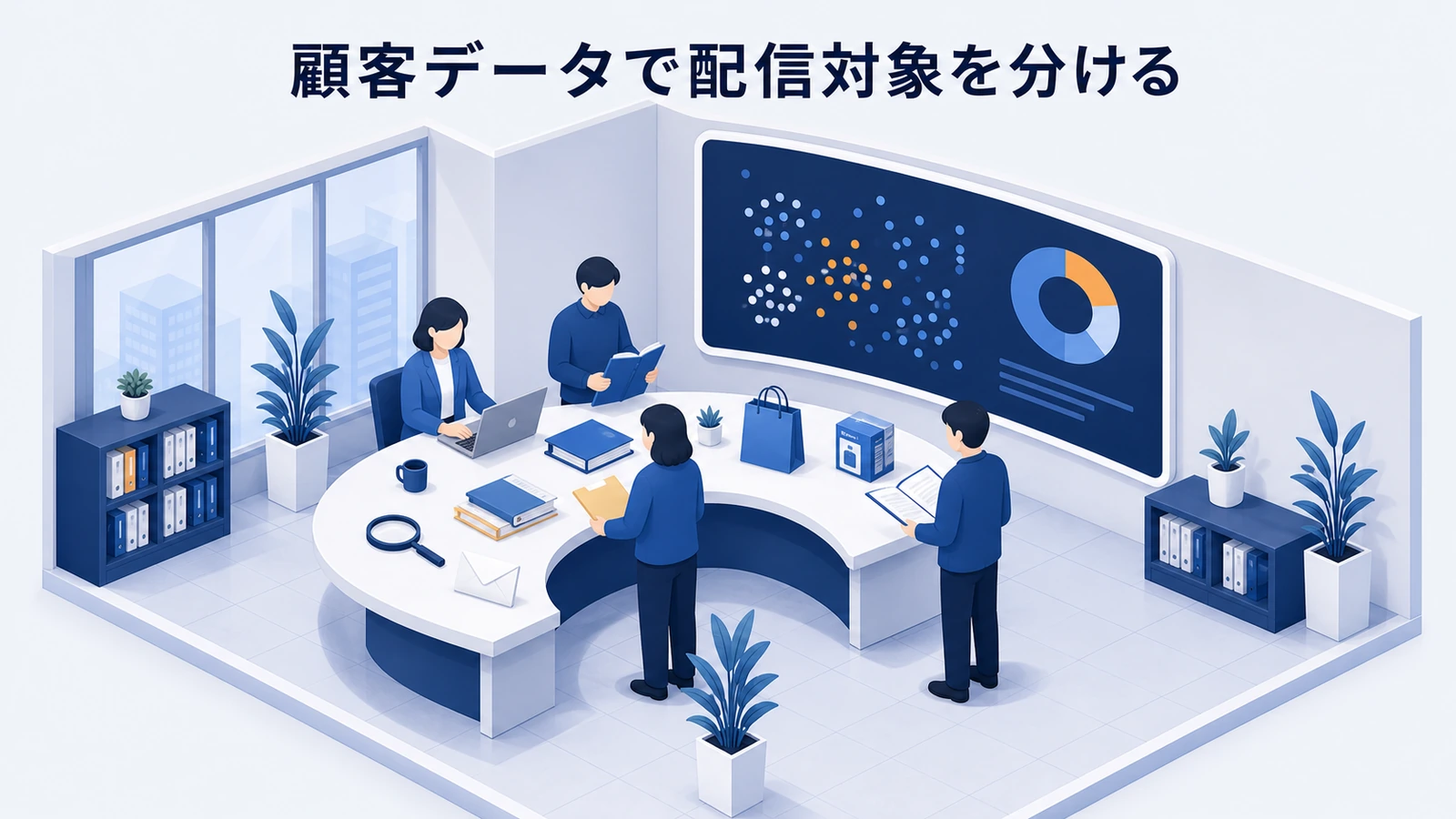 顧客属性・行動・購入・反応データでメール配信対象を分ける方法
