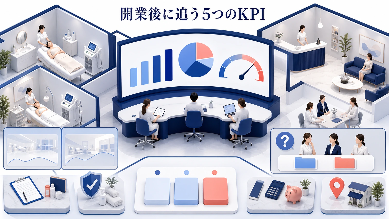 開業後に追う5つのKPI