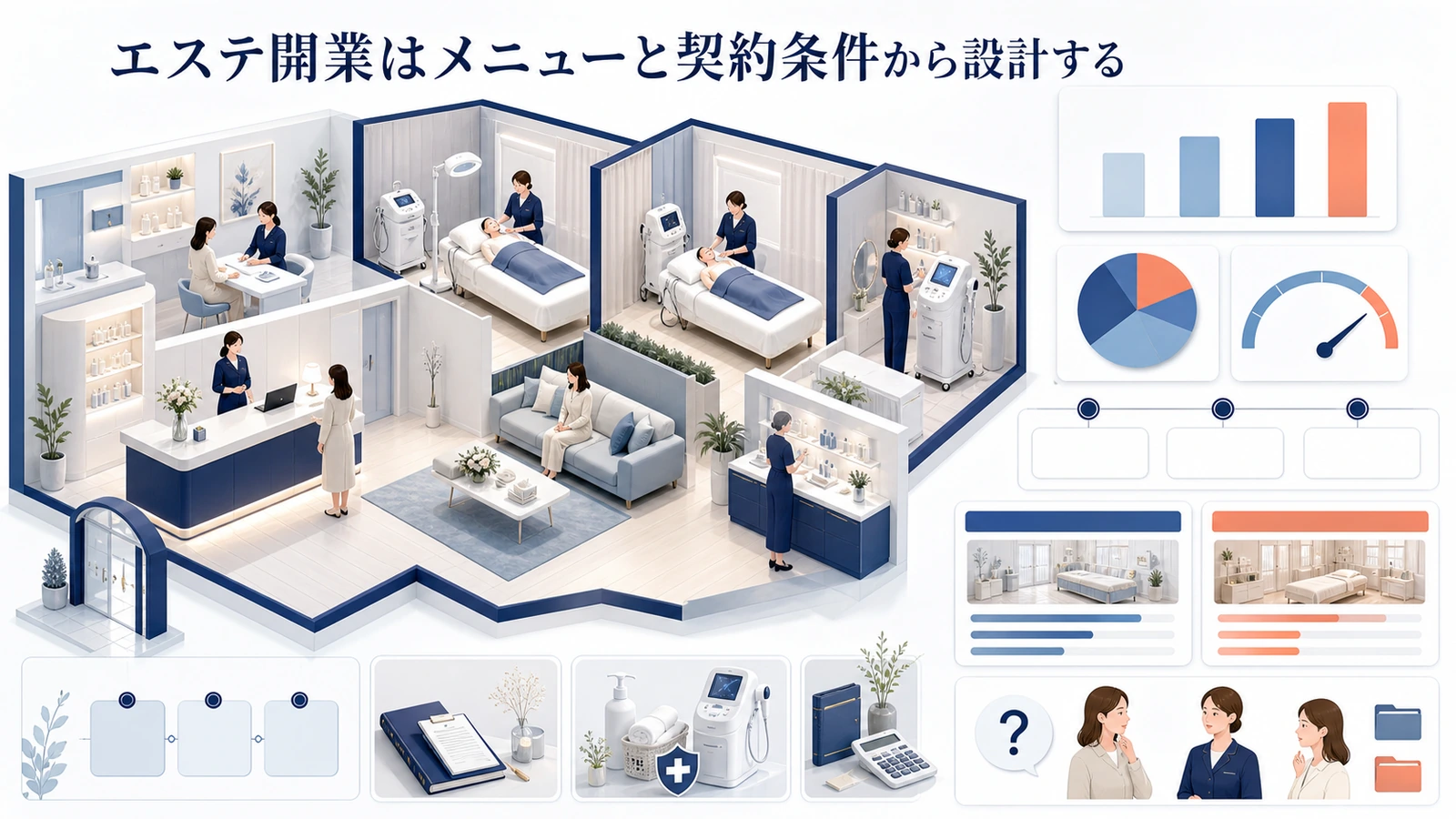 エステ開業はメニューと契約条件から設計する