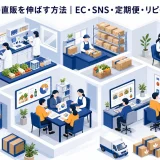 農家の直販を伸ばす方法｜EC・SNS・定期便・リピート施策