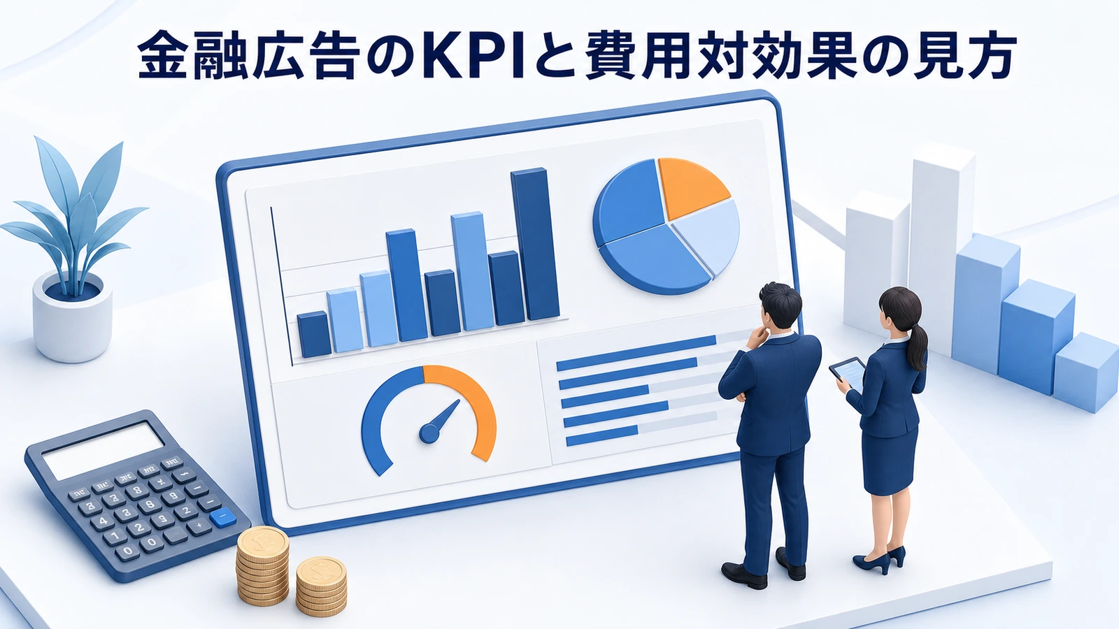 金融広告のKPIと費用対効果の見方