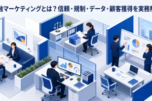 金融マーケティングとは?信頼・規制・データ・顧客獲得を実務解説