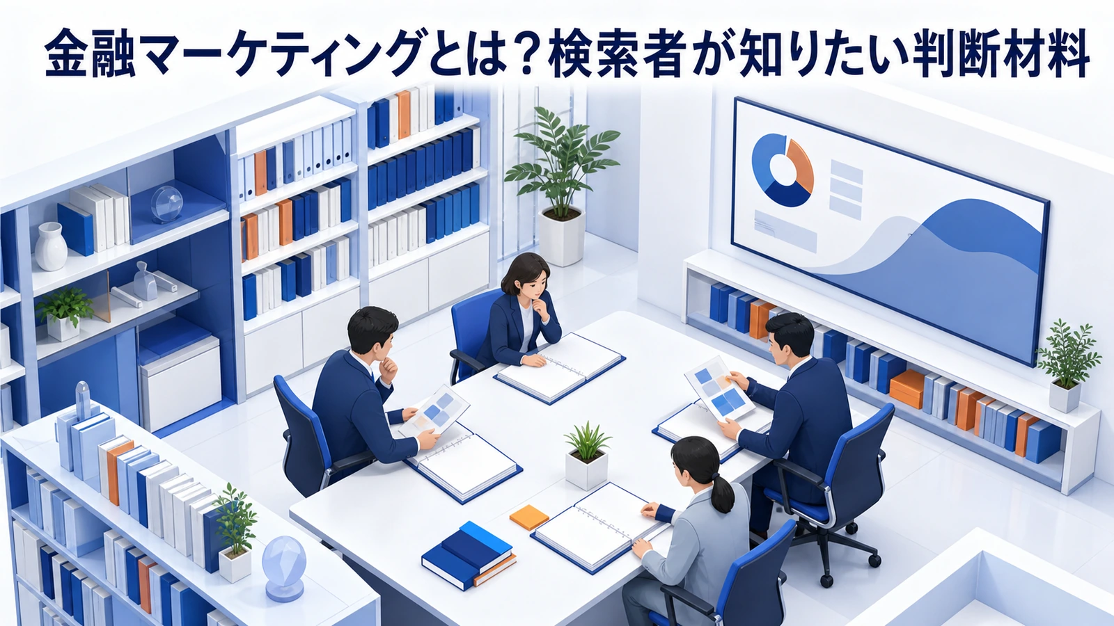 金融マーケティングとは？検索者が知りたい判断材料