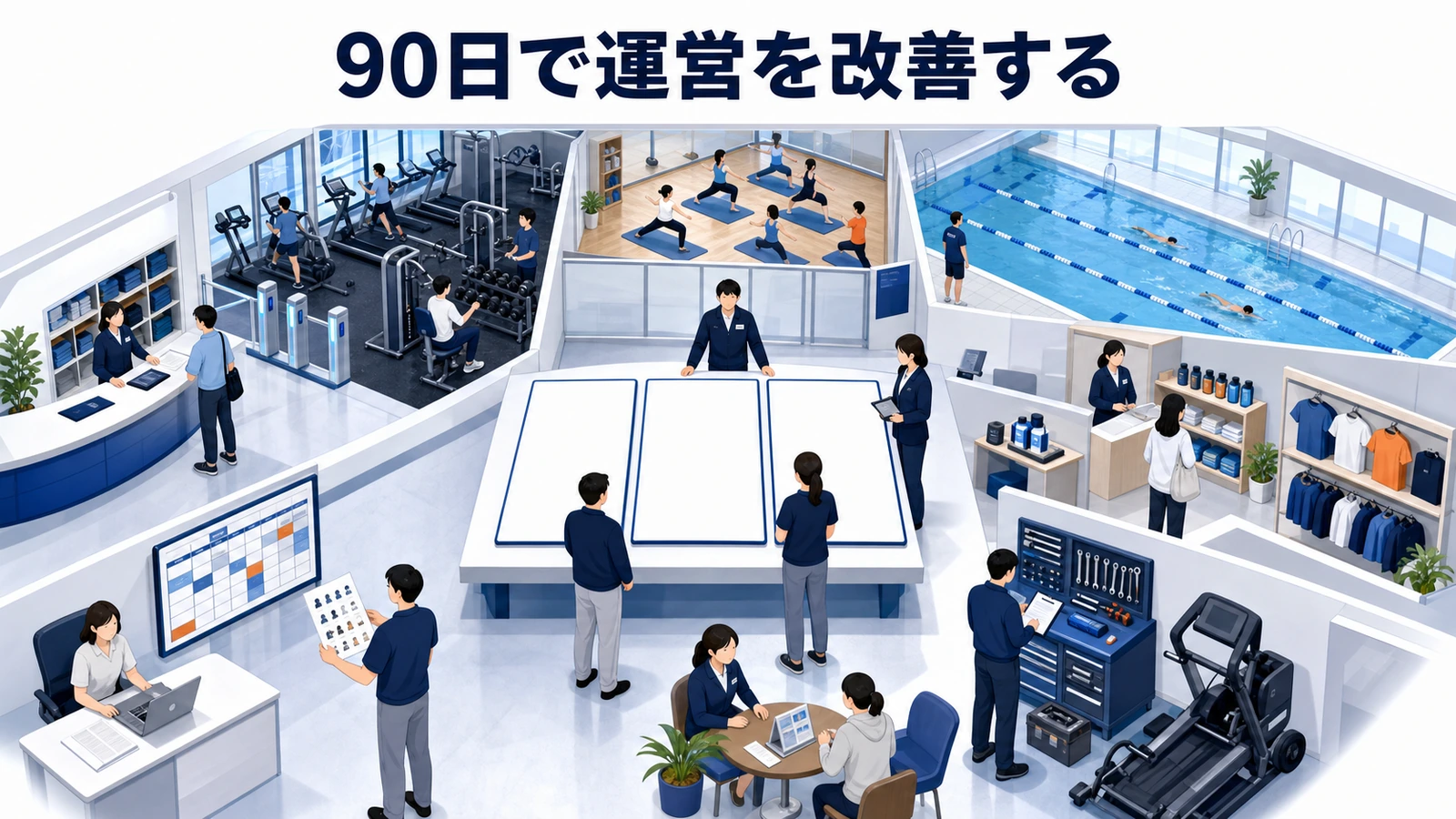90日で運営を改善する
