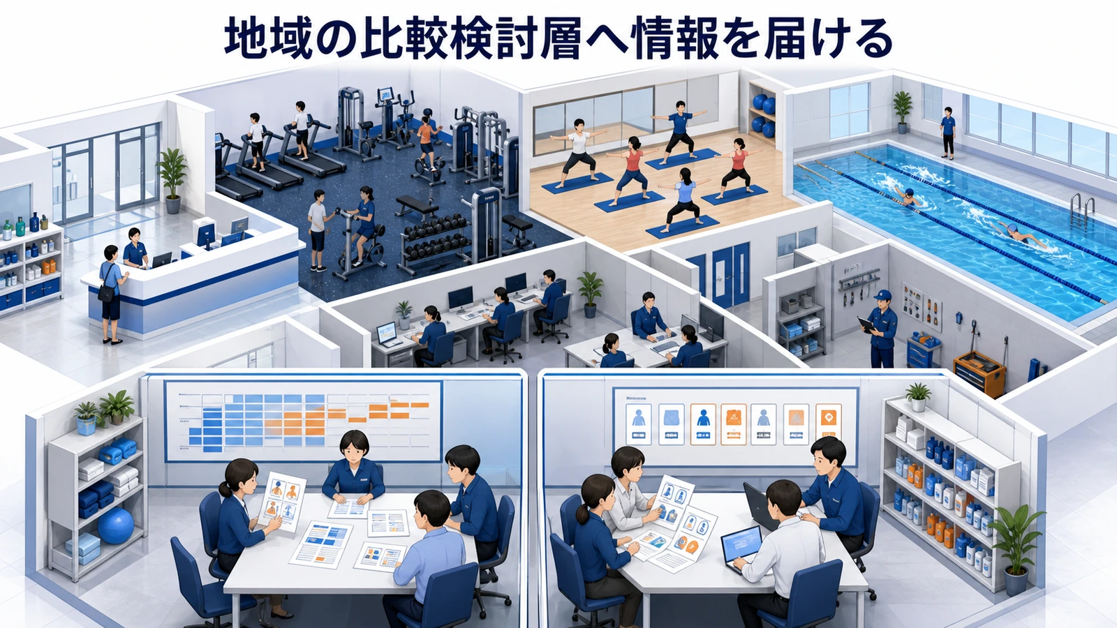 地域の比較検討層へ情報を届ける