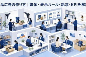 食品広告の作り方｜媒体・表示ルール・訴求・KPIを解説