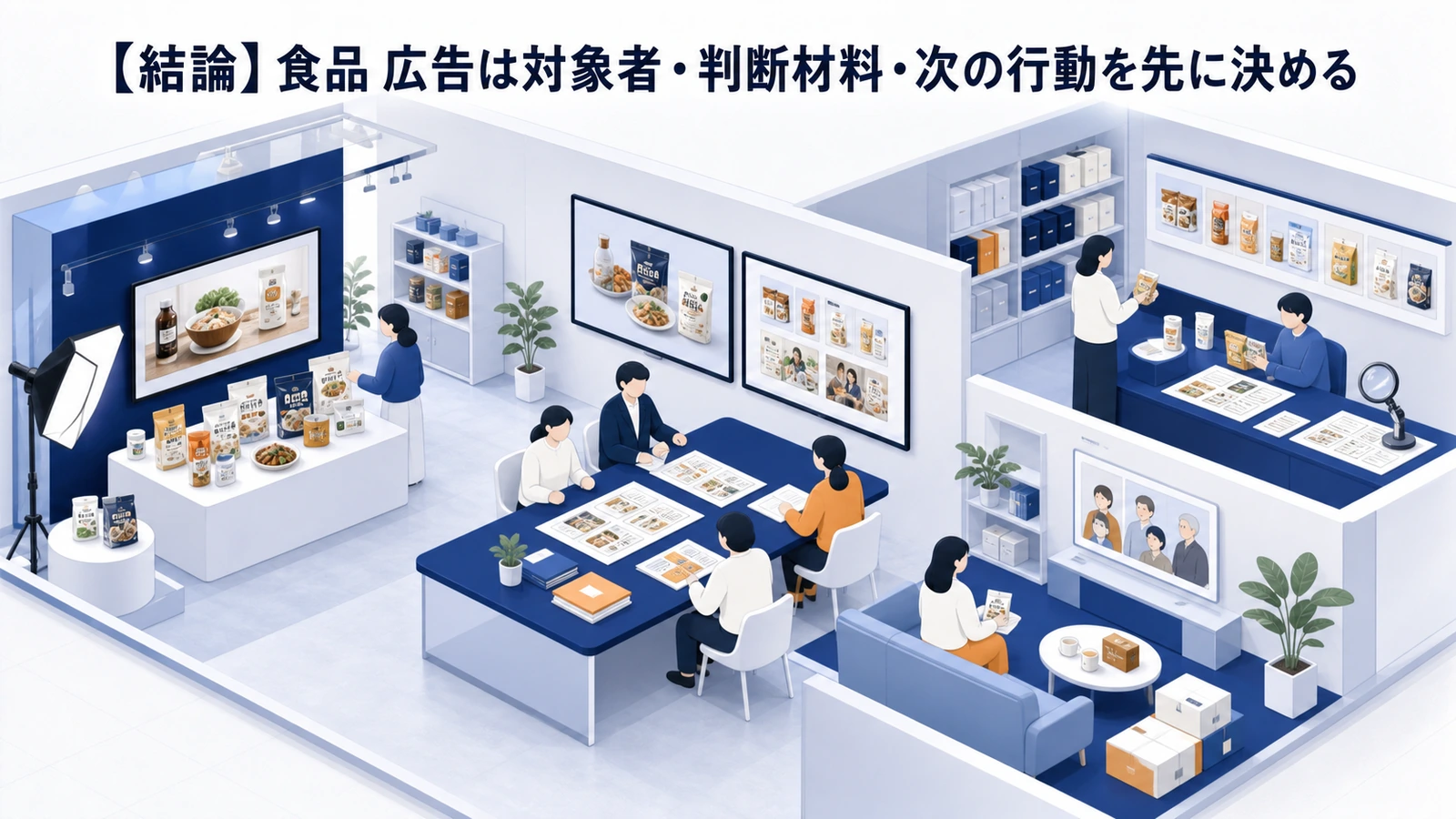 【結論】食品 広告は対象者・判断材料・次の行動を先に決める