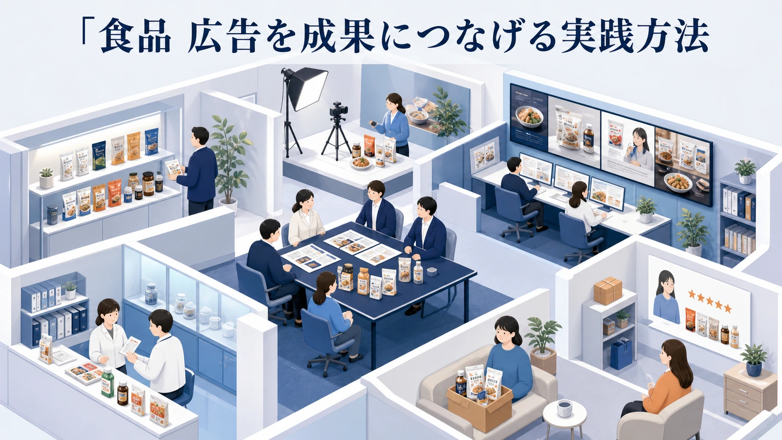 食品 広告を成果につなげる実践方法