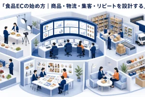食品ECの始め方｜商品・物流・集客・リピートを設計する