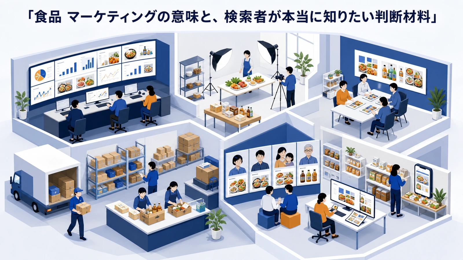 食品 マーケティングの意味と、検索者が本当に知りたい判断材料